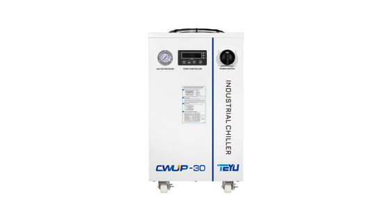 CWUP-30 Portable Water Chiller Water Cooled Industrial Chiller Modbus 485