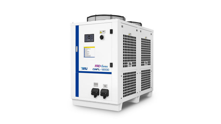 Large Capacity Industrial Water Chiller Unit CWFL-12000 12kW Industrial Water Cooled Chiller