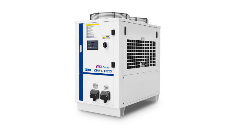 CWFL-8000 Industrial Recirculating Chiller 8kW Fiber Laser Industrial Chiller System