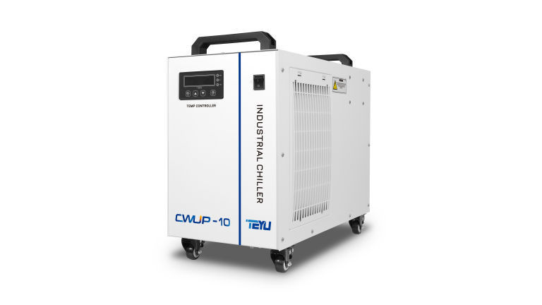 Portable Industrial UV Laser Chiller CWUP-10 For Ultrafast Laser UV Laser ±0.1°C Precision